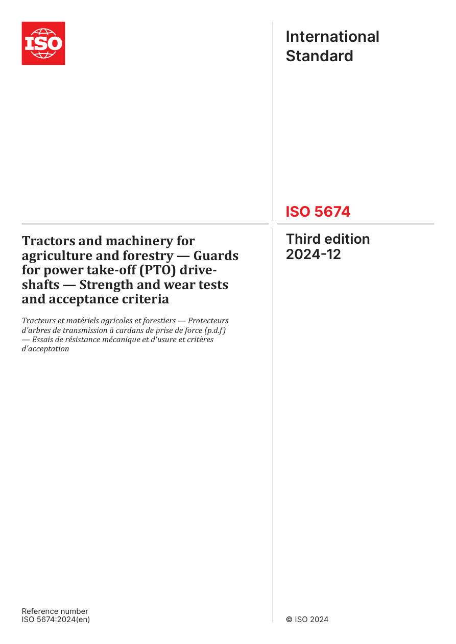 ISO 5674:2024 PDF Preview
