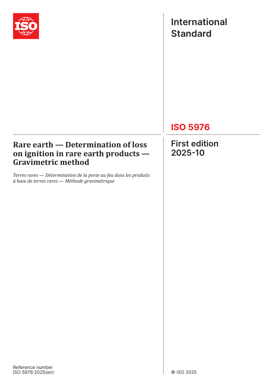 ISO 5976:2025 PDF Preview