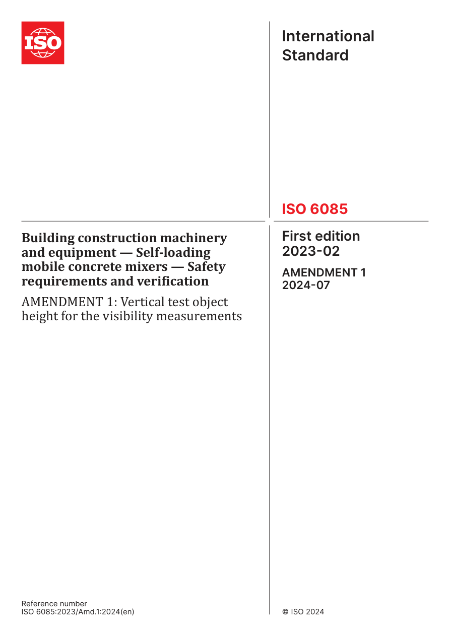 ISO 6085:2023/Amd1:2024 PDF Preview