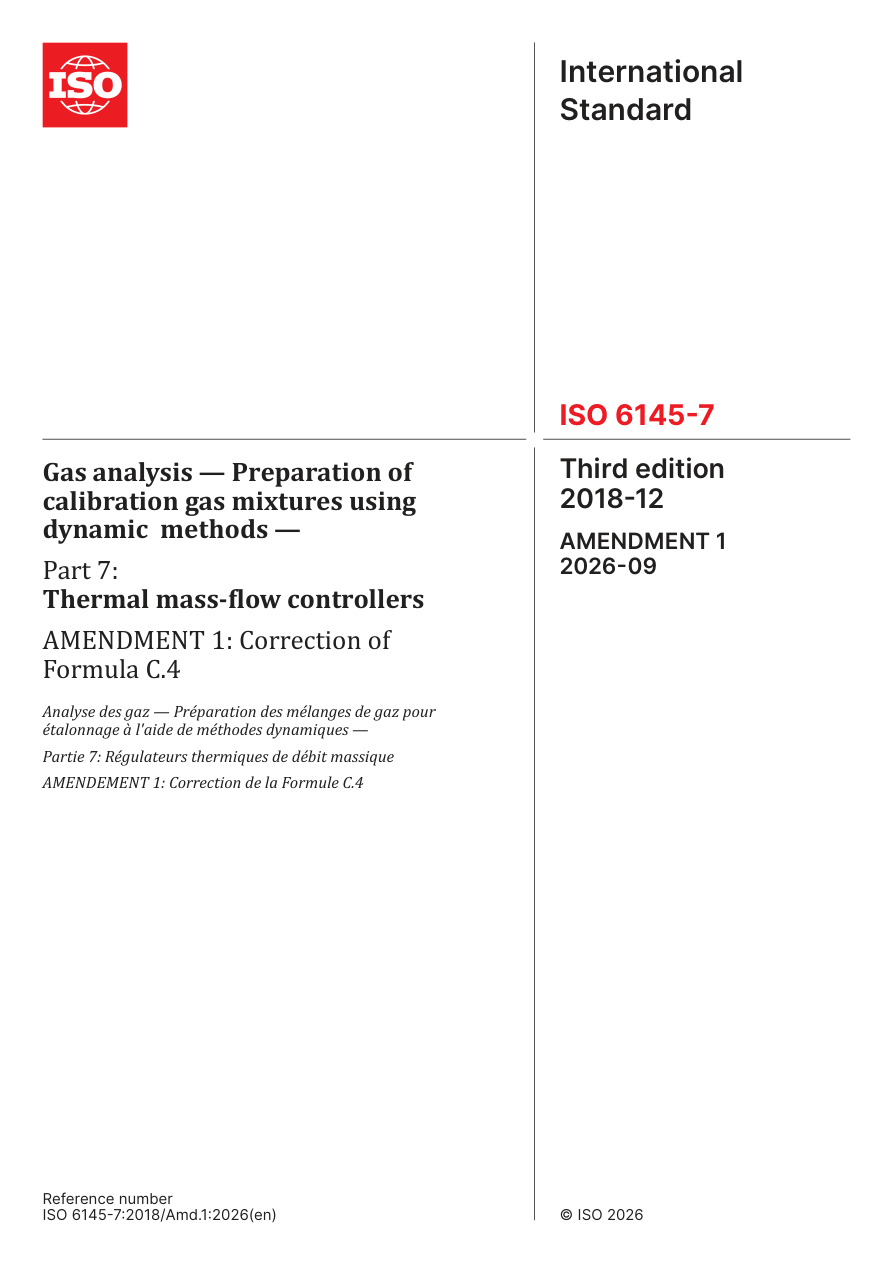 ISO 6145-7:2018/Amd1:2026 PDF Preview