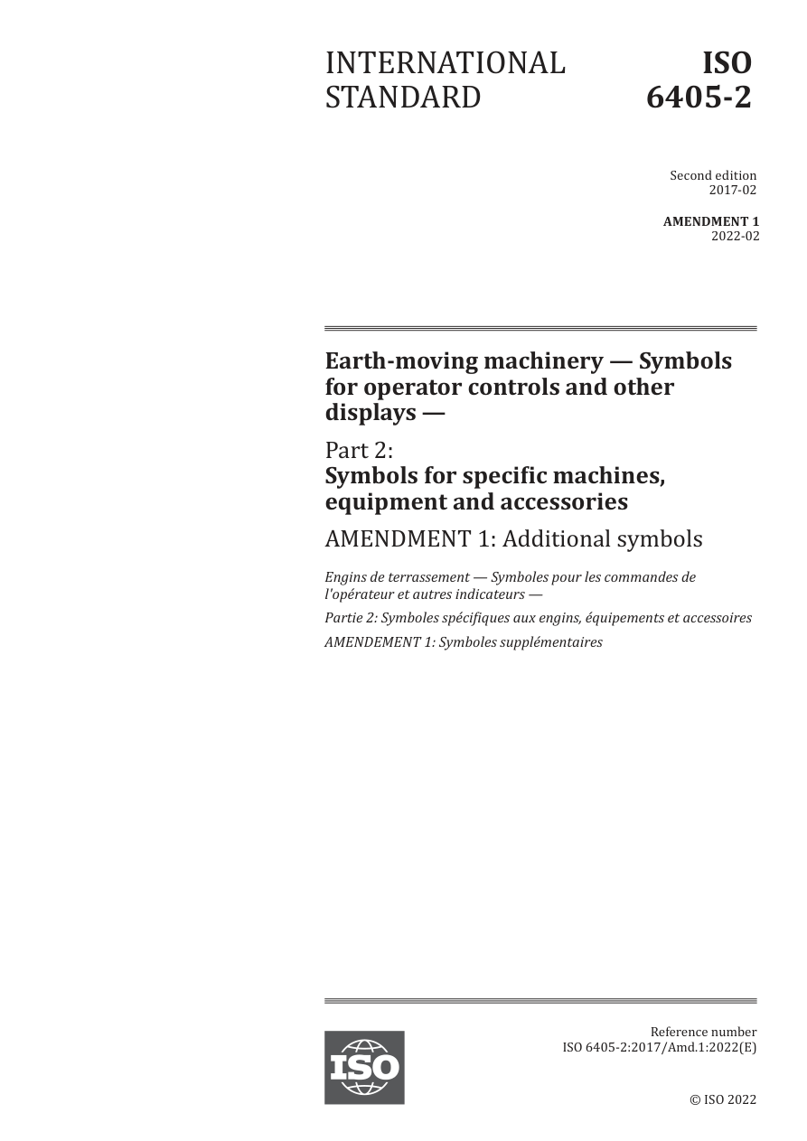 ISO 6405-2:2017/Amd1:2022 PDF Preview