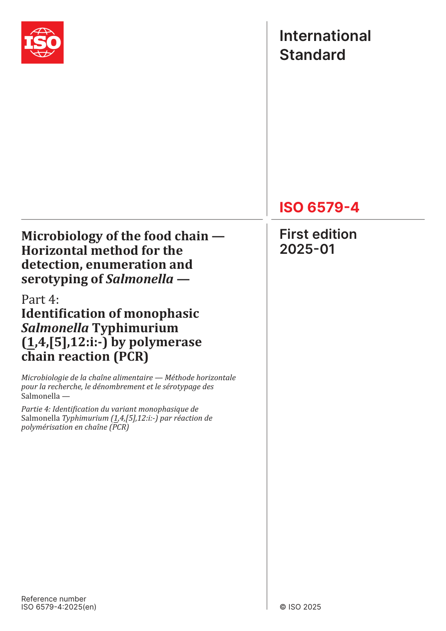 ISO 6579-4:2025 PDF Preview