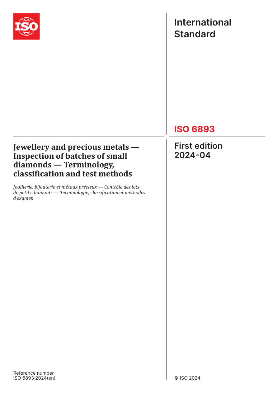 ISO 6893:2024 PDF Preview