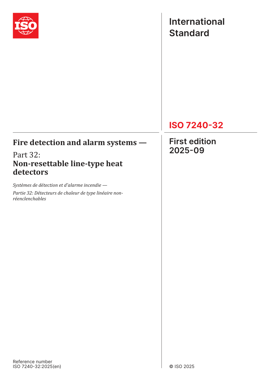 ISO 7240-32:2025 PDF Preview