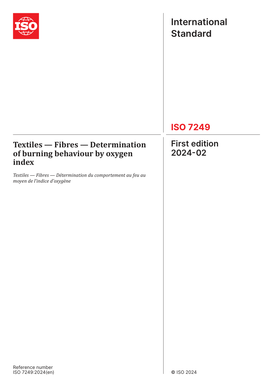 ISO 7249:2024 PDF Preview