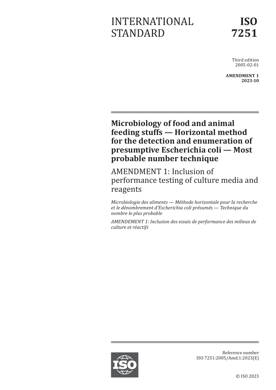 ISO 7251:2005/Amd1:2023 PDF Preview