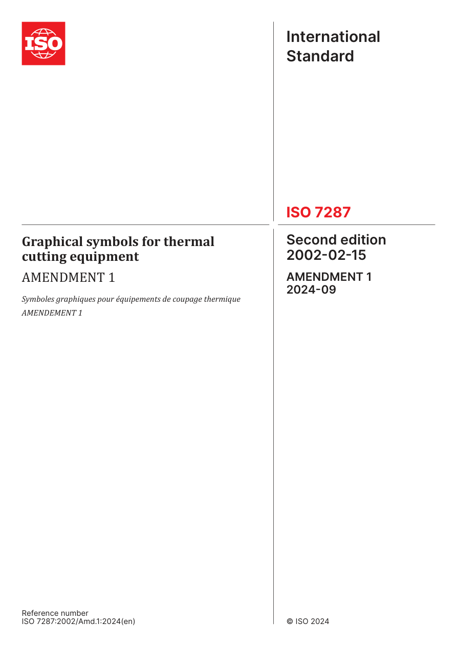 ISO 7287:2002/Amd1:2024 PDF Preview