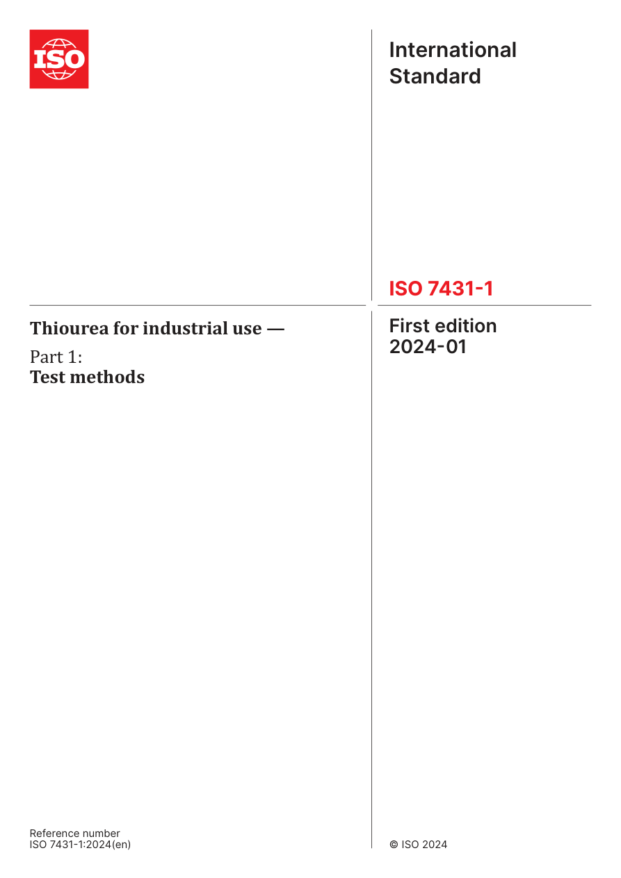ISO 7431-1:2024 PDF Preview