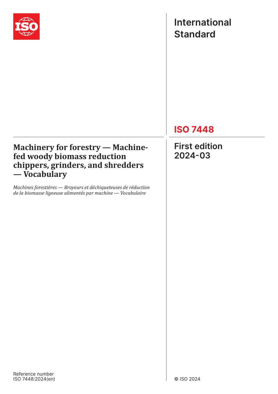 ISO 7448:2024 PDF Preview