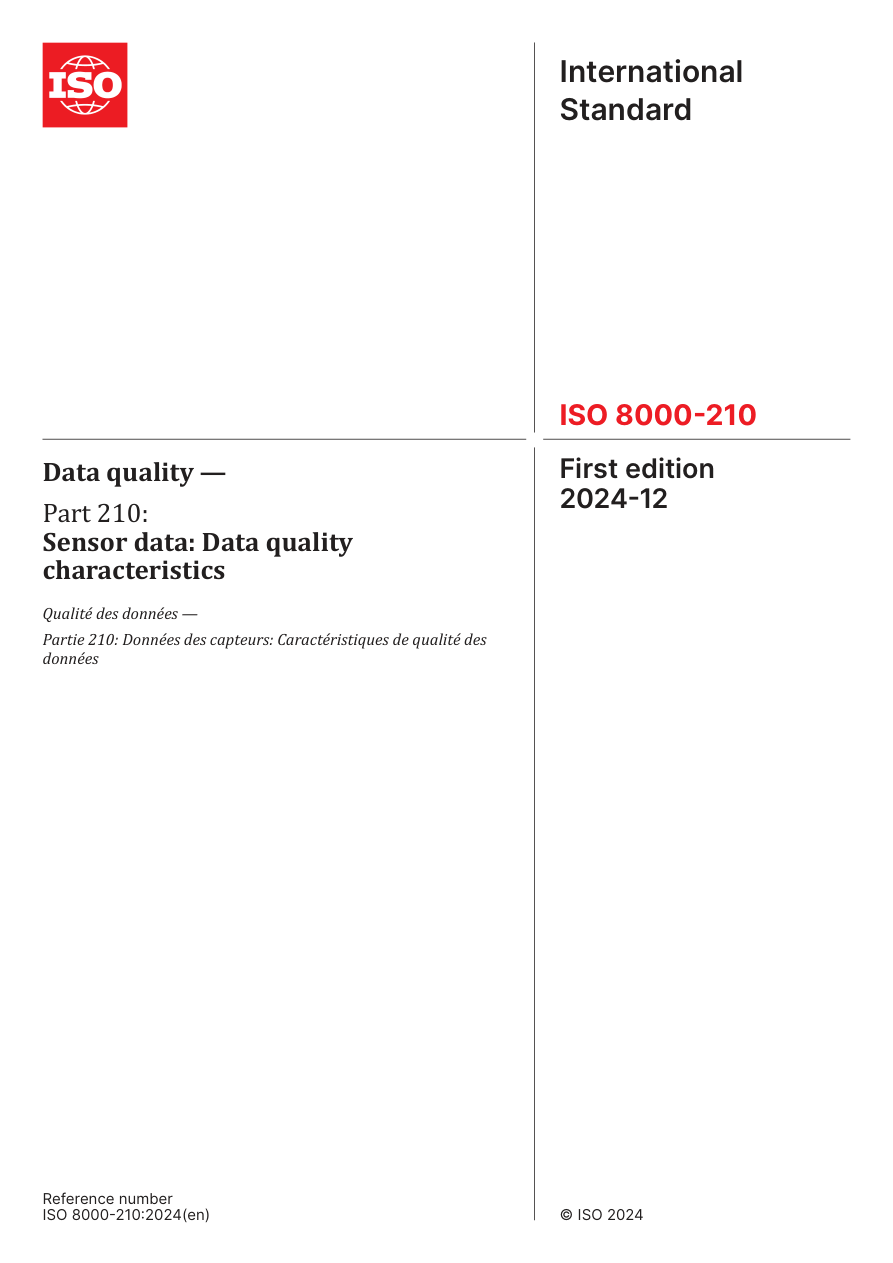 ISO 8000-210:2024 PDF Preview