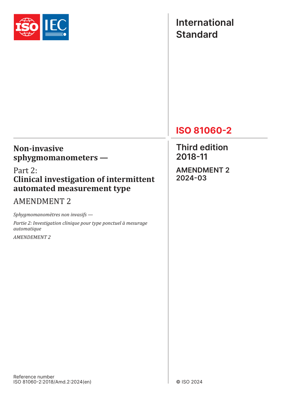 ISO 81060-2:2018/Amd2:2024 PDF Preview