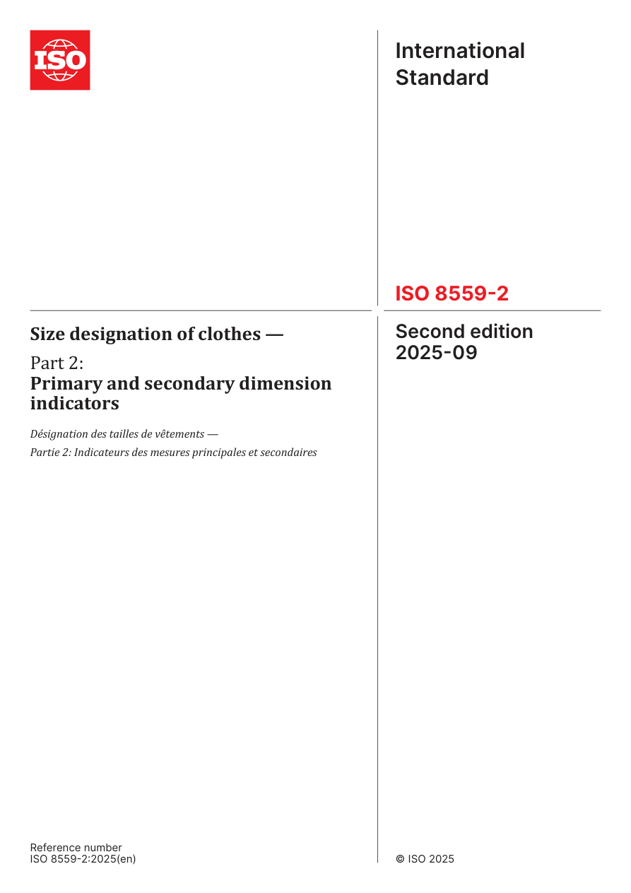 ISO 8559-2:2025 PDF Preview