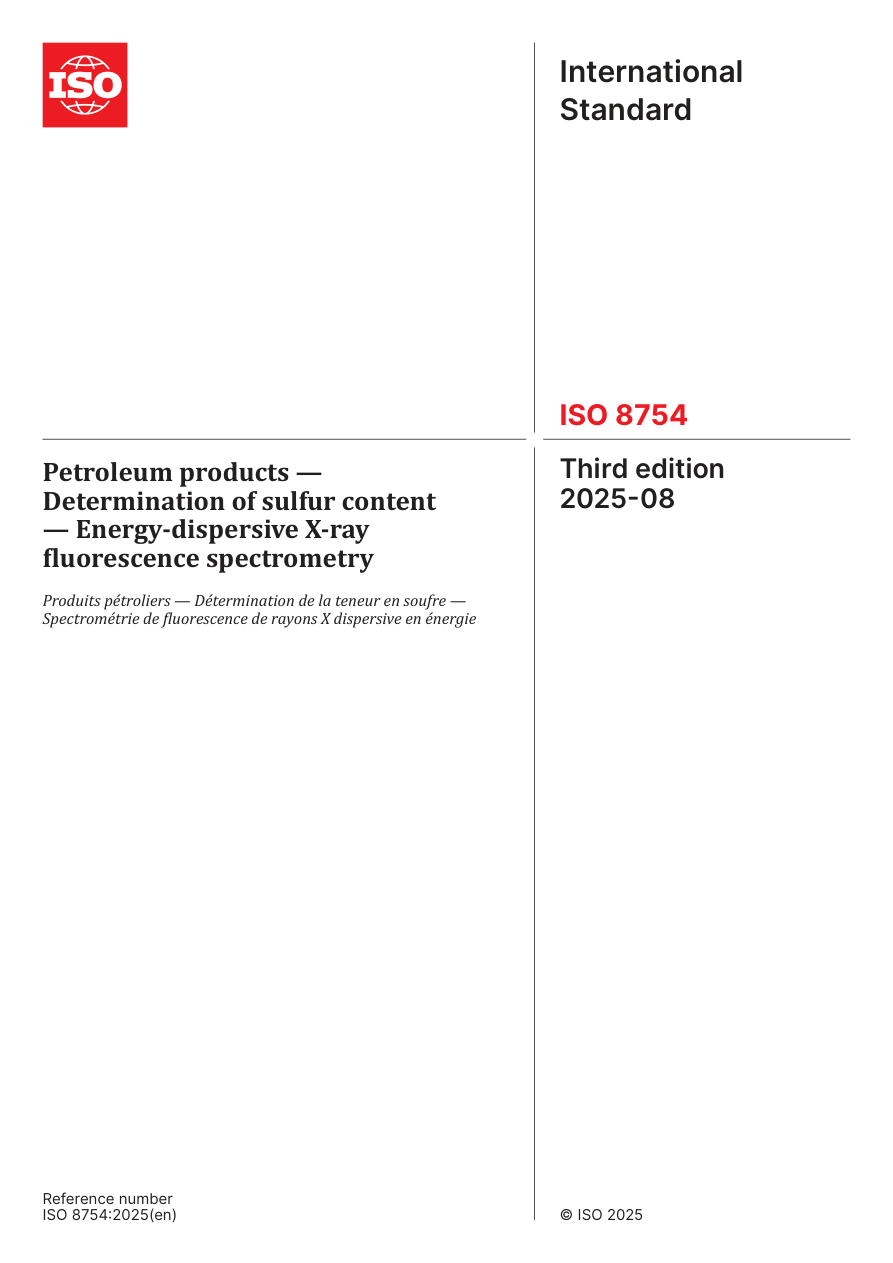 ISO 8754:2025 PDF Preview