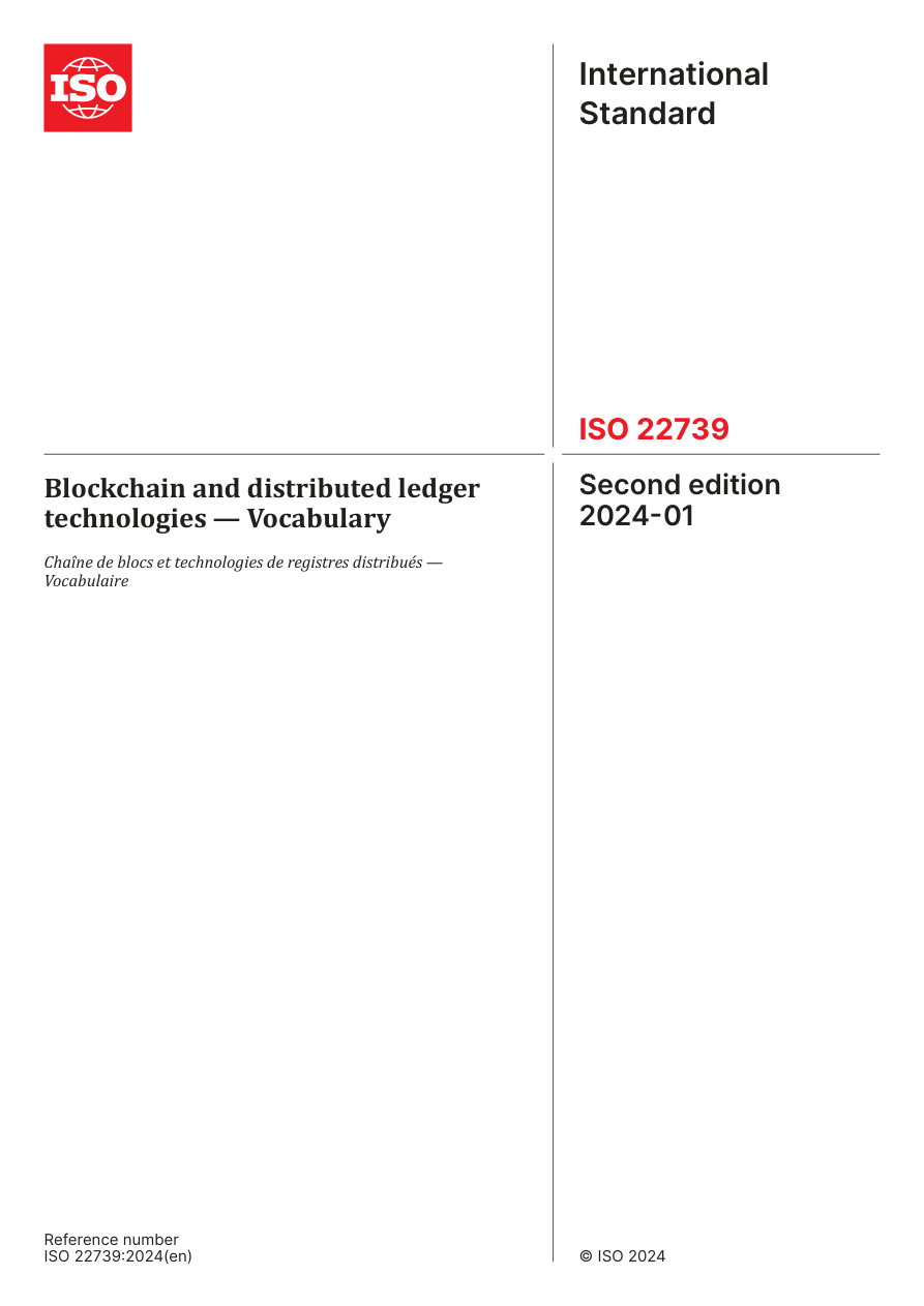 ISO 22739:2024 PDF Preview