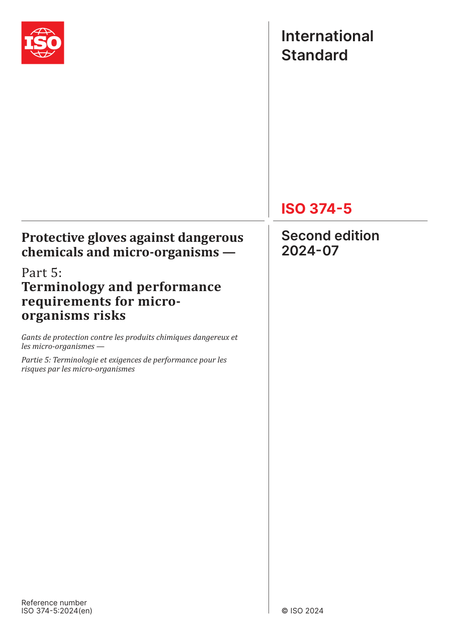 ISO 374-5:2024 PDF Preview