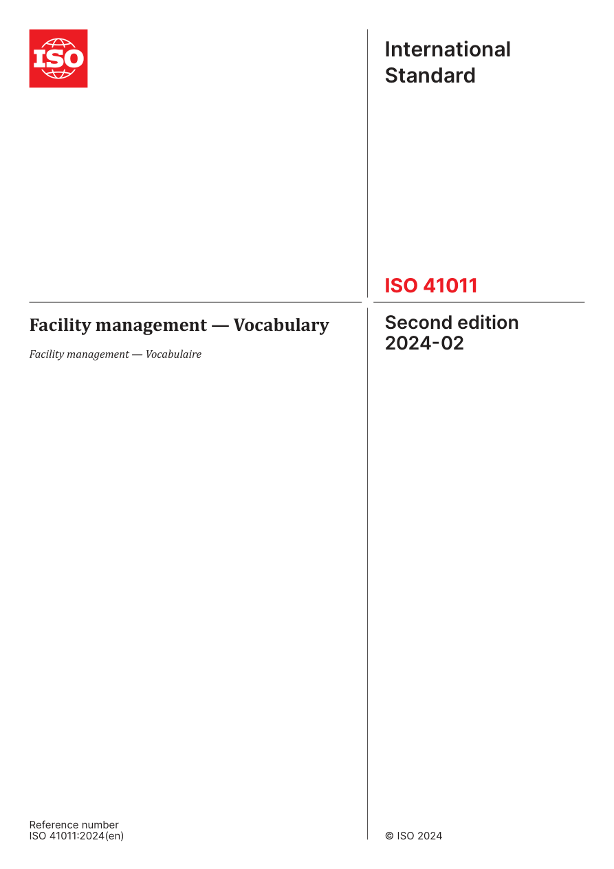 ISO 41011:2024 PDF Preview