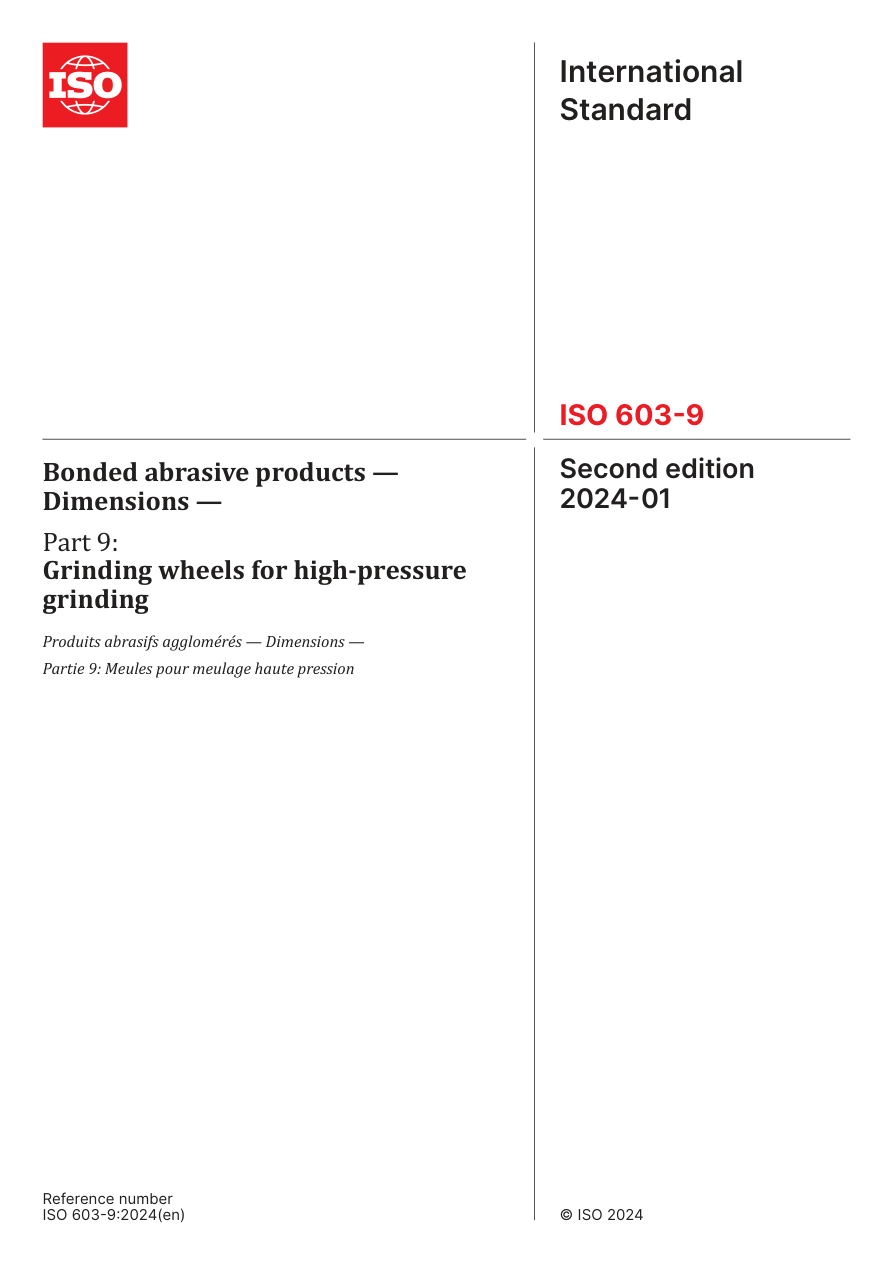 ISO 603-9:2024 PDF Preview