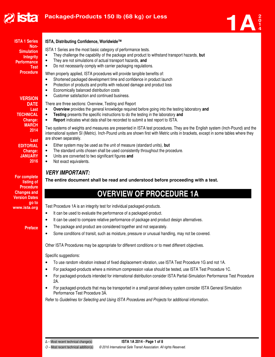 ISTA Procedure 1A (2014) PDF Preview
