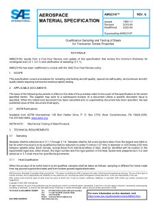 SAE AMS2310 Rev G PDF Preview