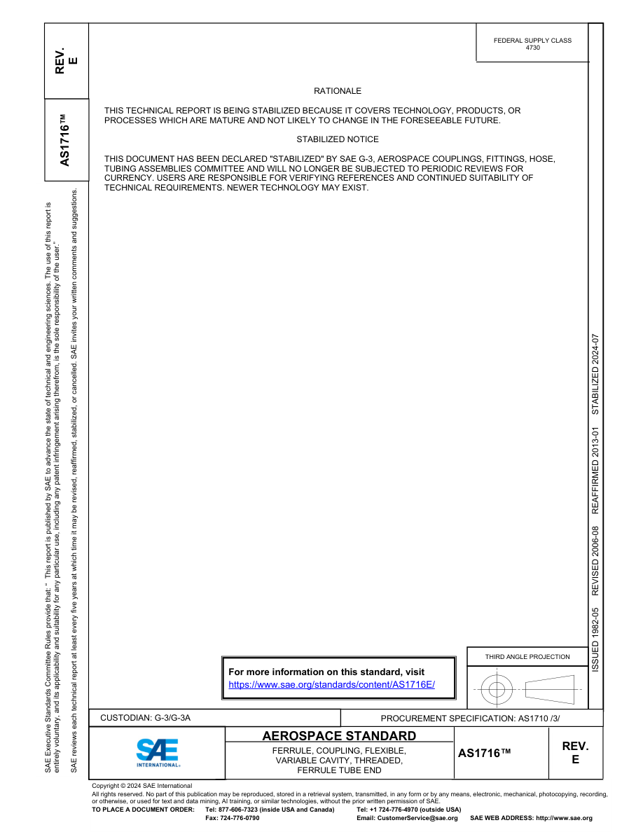 SAE AS1716 Rev E PDF Preview