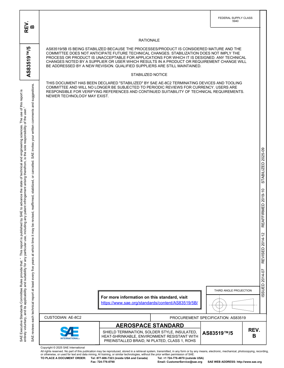 SAE AS83519/5 Rev B PDF Preview