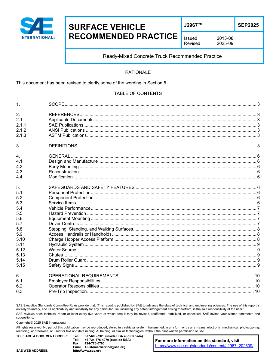 SAE J2967 (SEP2025) PDF Preview