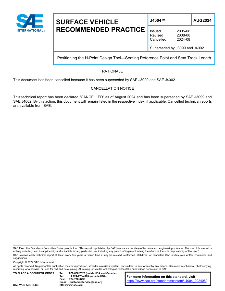 SAE J4004 (AUG2024) PDF Preview
